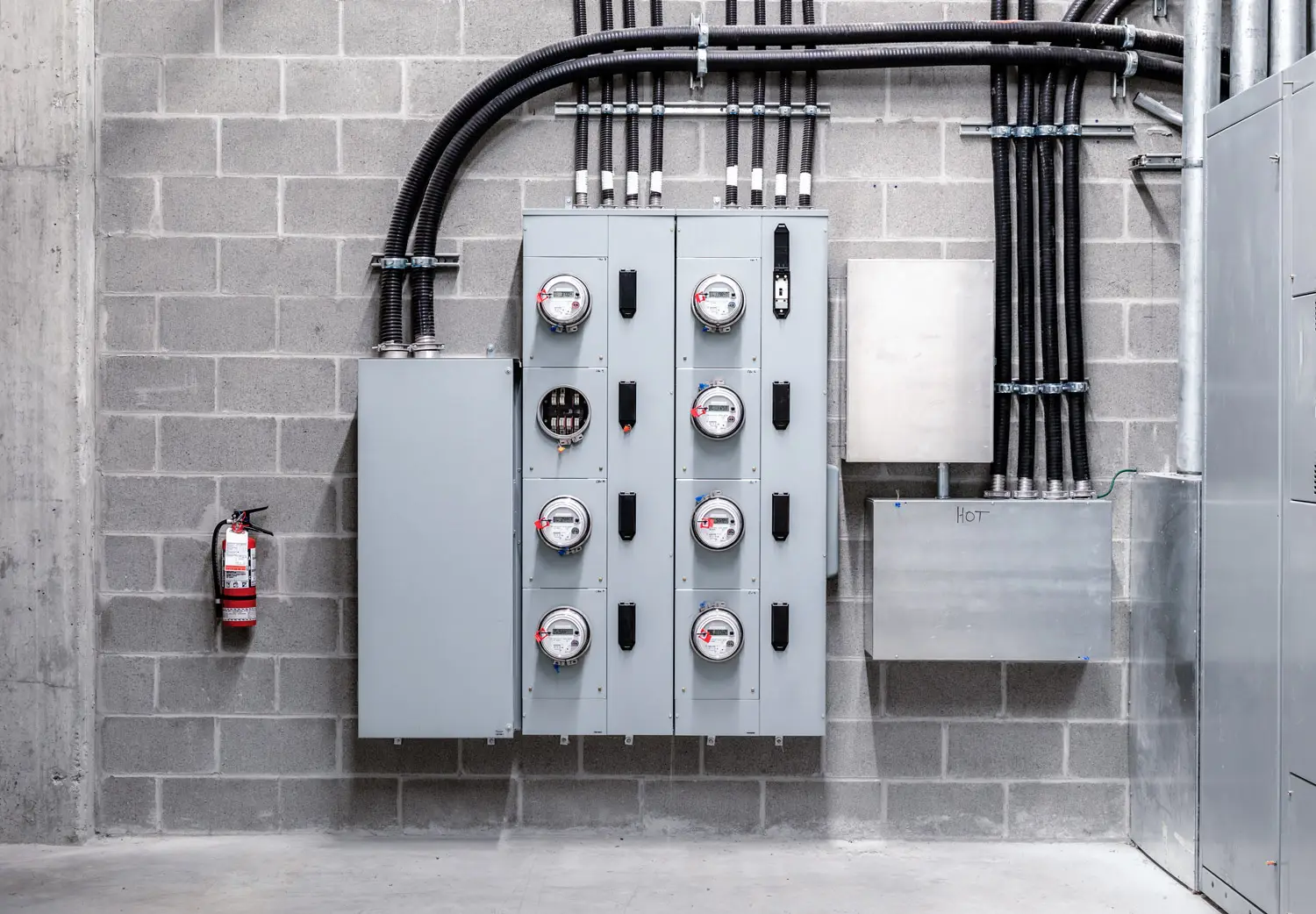 Industrial electrical control panel